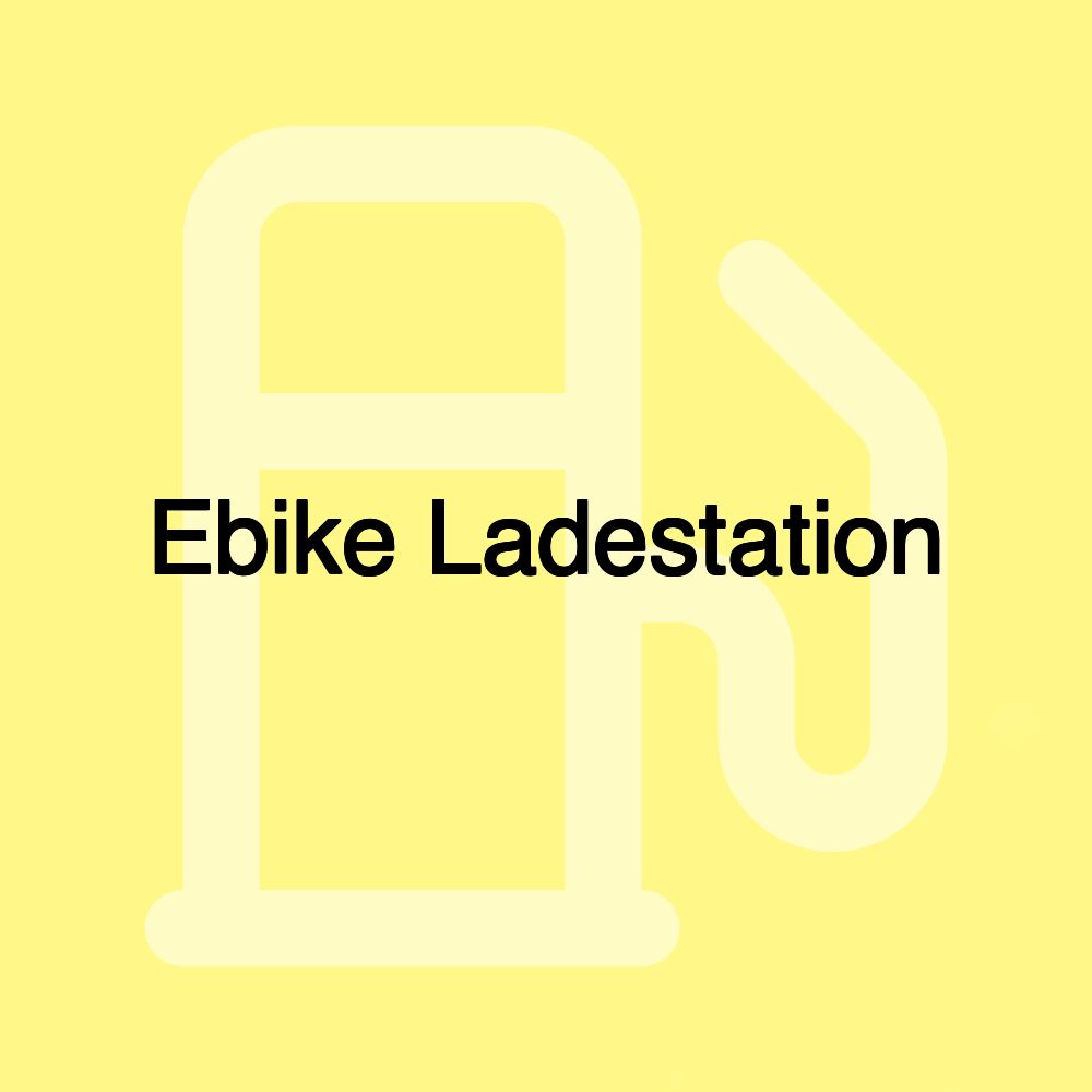 Ebike Ladestation