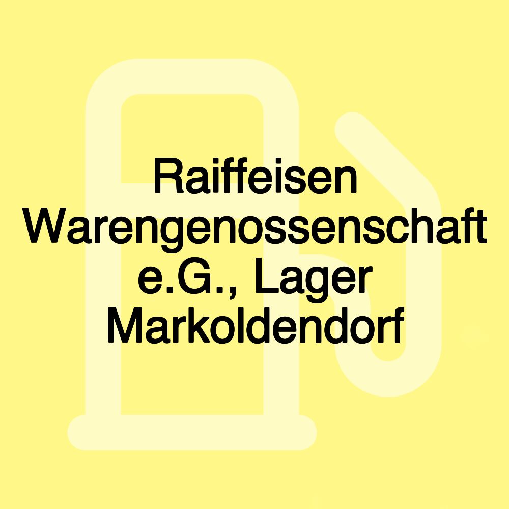 Raiffeisen Warengenossenschaft e.G., Lager Markoldendorf‎