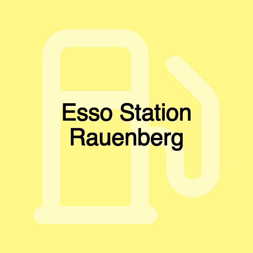 Esso Station Rauenberg