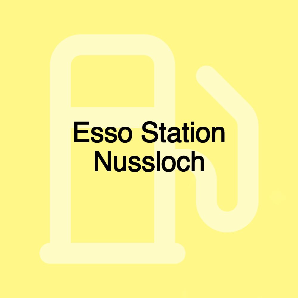 Esso Station Nussloch