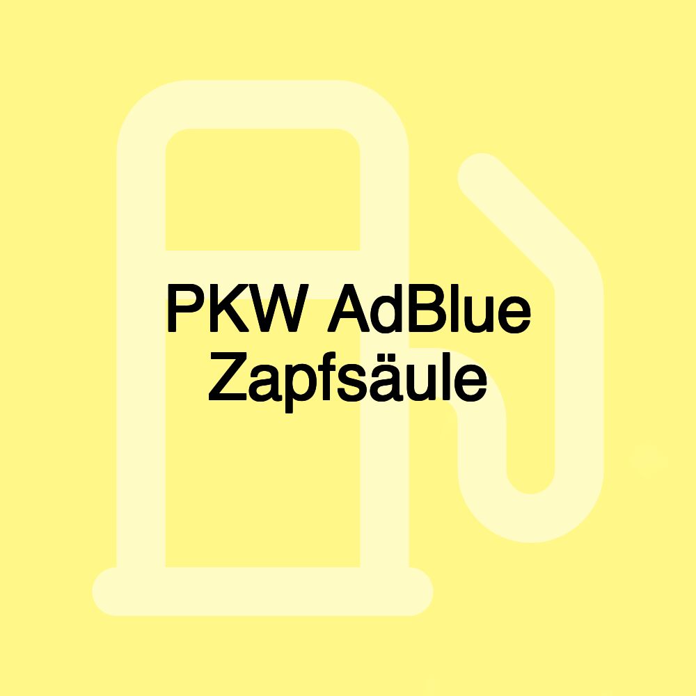 PKW AdBlue Zapfsäule