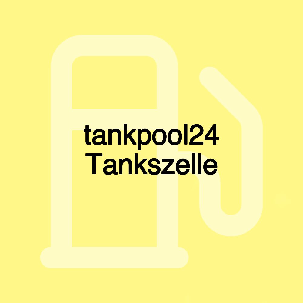 tankpool24 Tankszelle