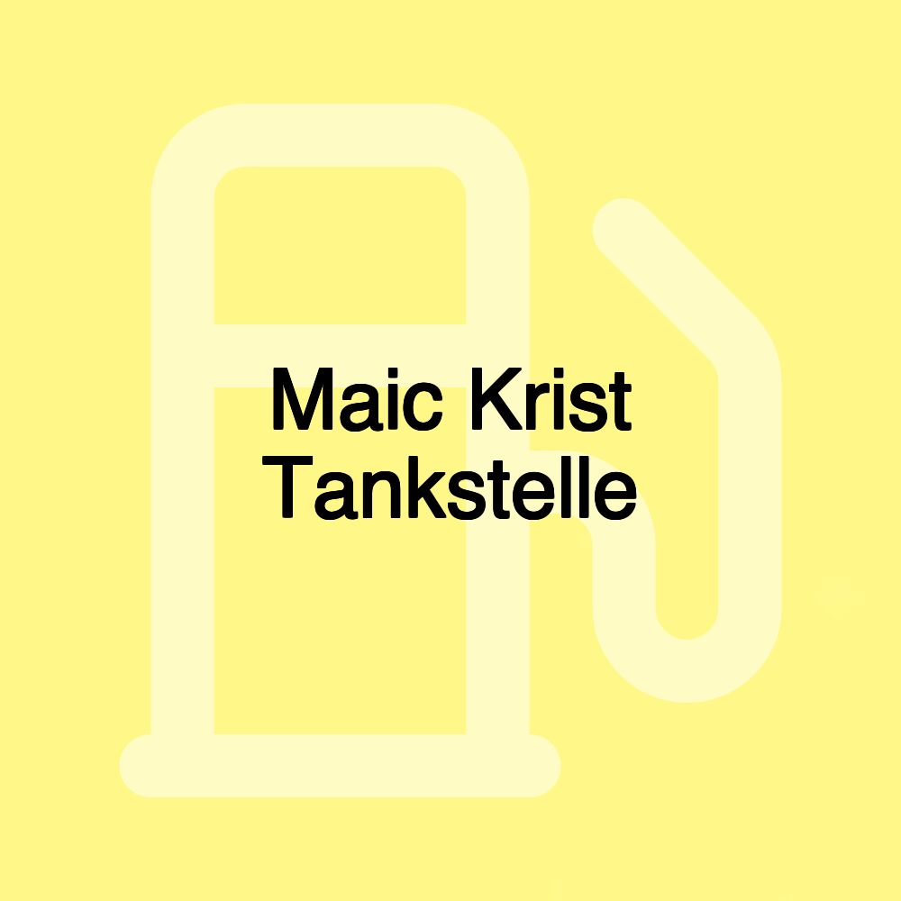 Maic Krist Tankstelle