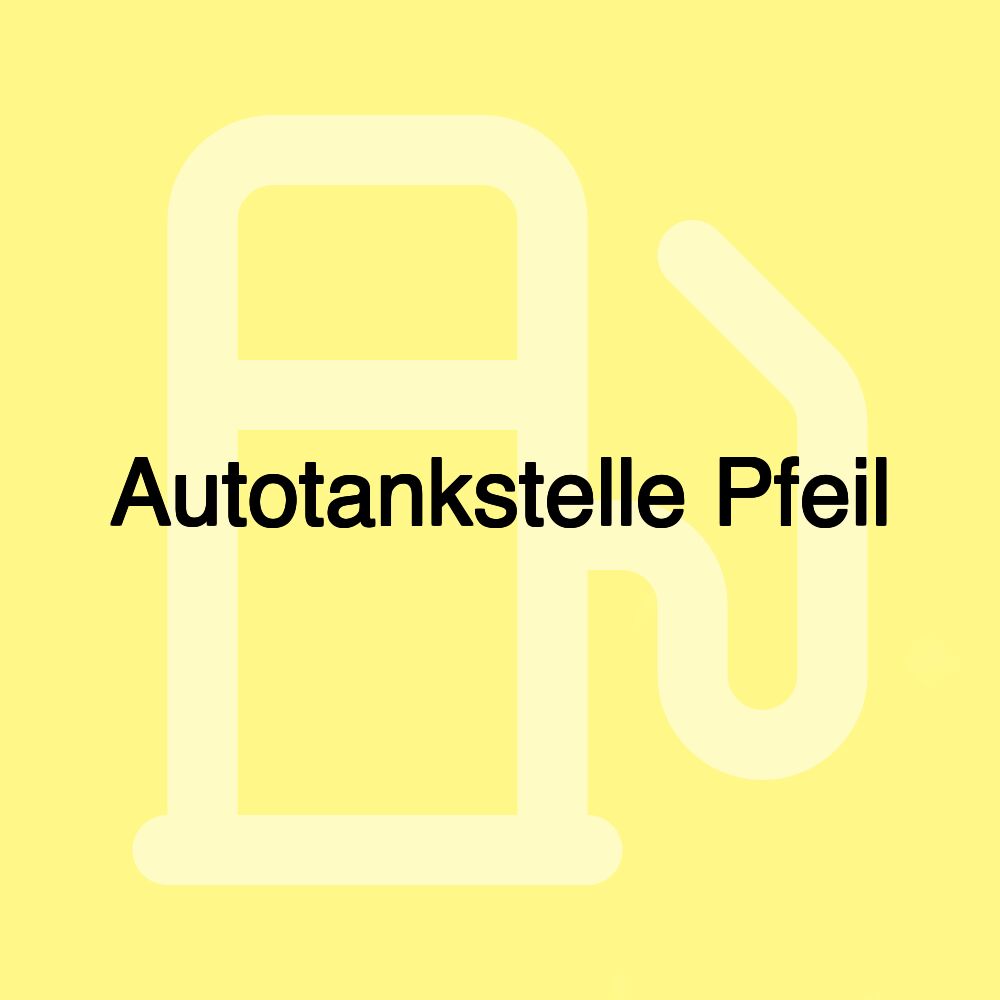 Autotankstelle Pfeil