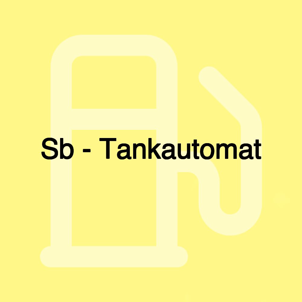 Sb - Tankautomat