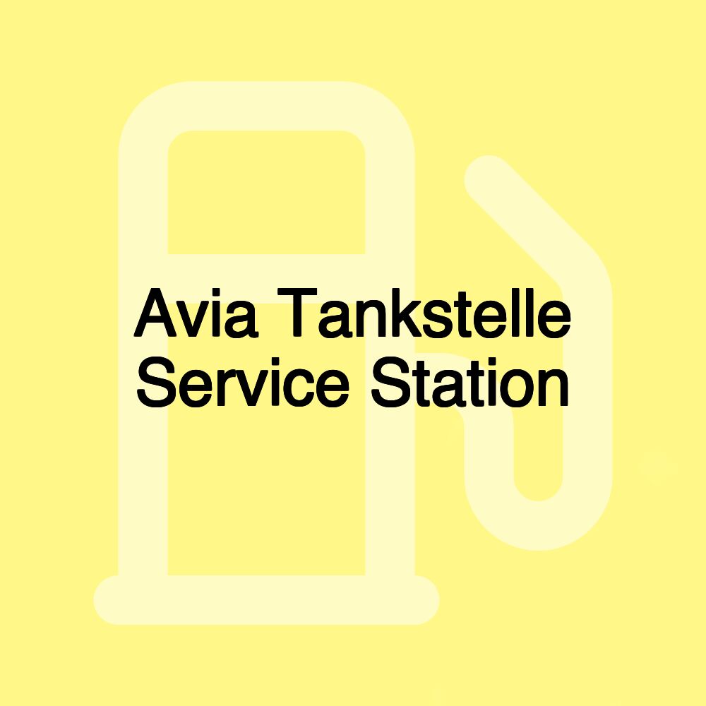 Avia Tankstelle Service Station