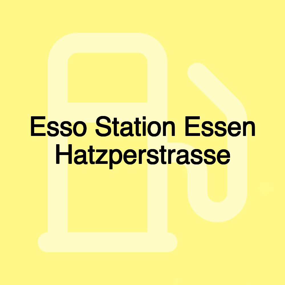 Esso Station Essen Hatzperstrasse