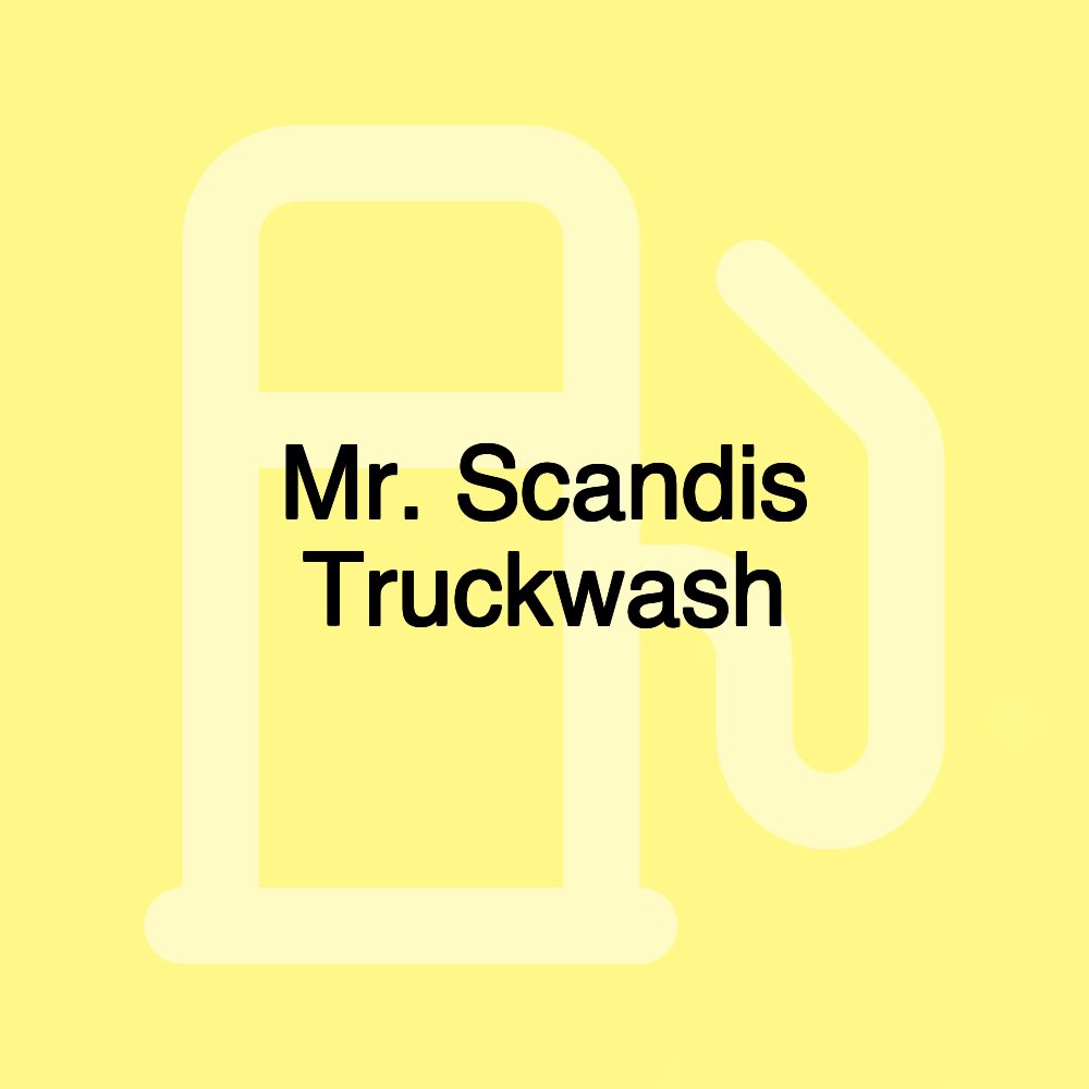 Mr. Scandis Truckwash