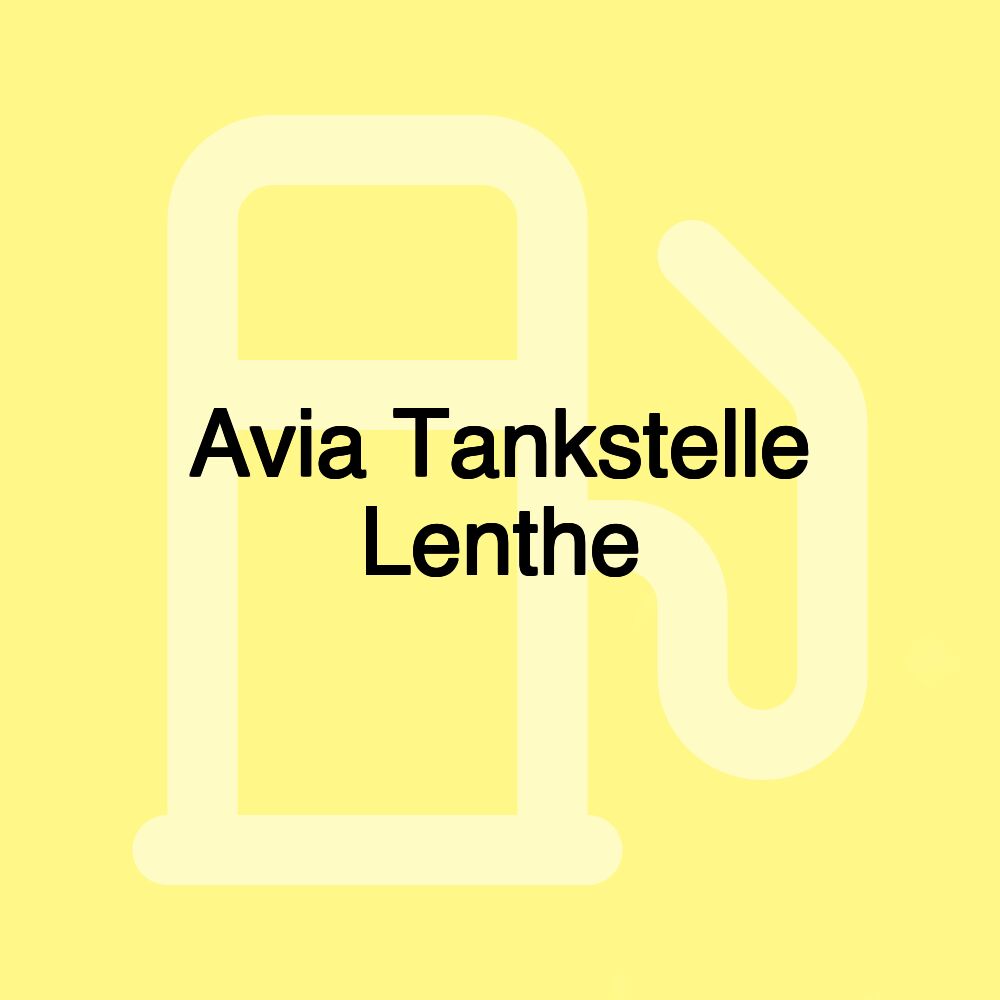 Avia Tankstelle Lenthe