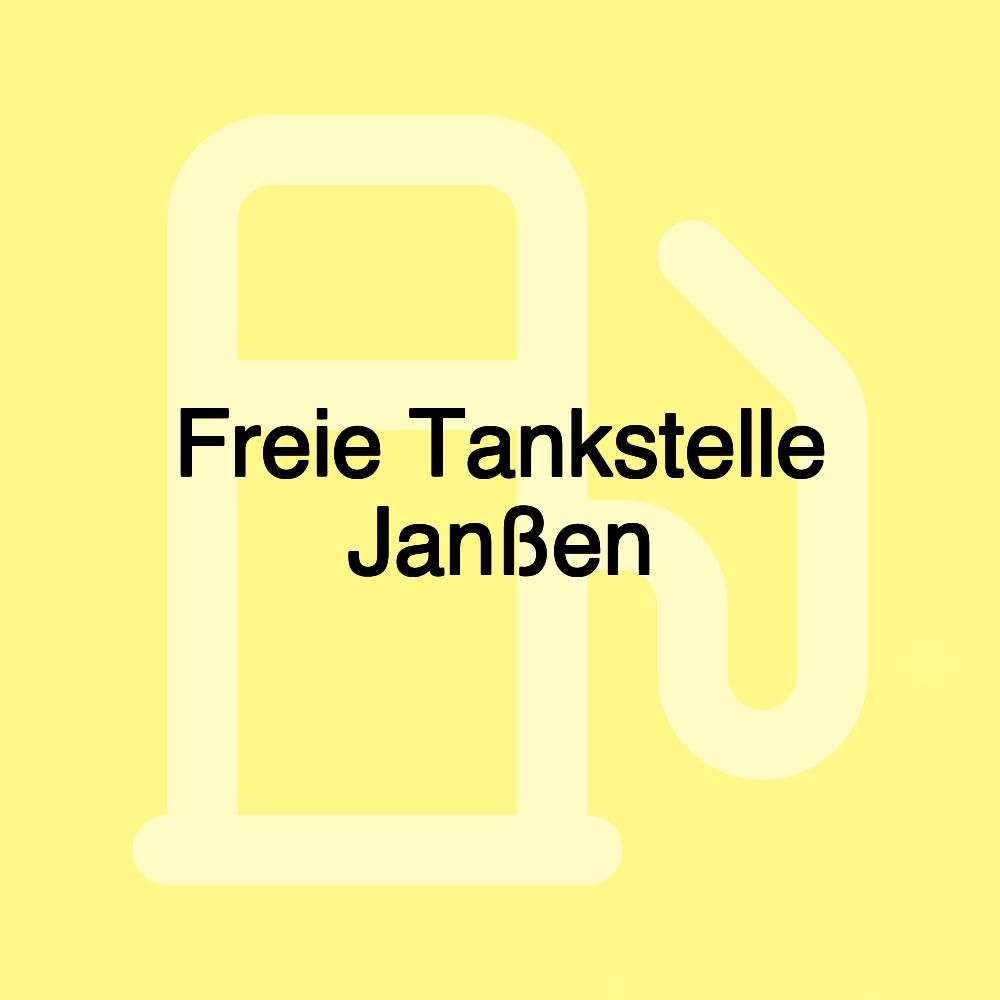 Freie Tankstelle Janßen