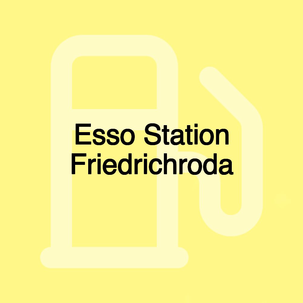 Esso Station Friedrichroda