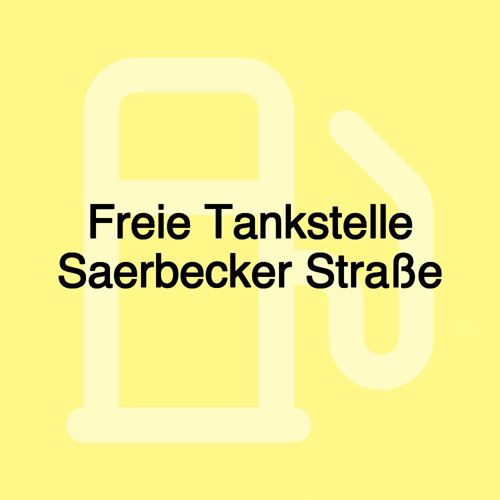 Freie Tankstelle Saerbecker Straße