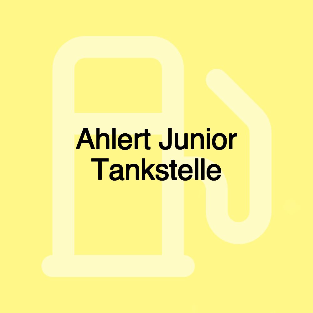 Ahlert Junior Tankstelle