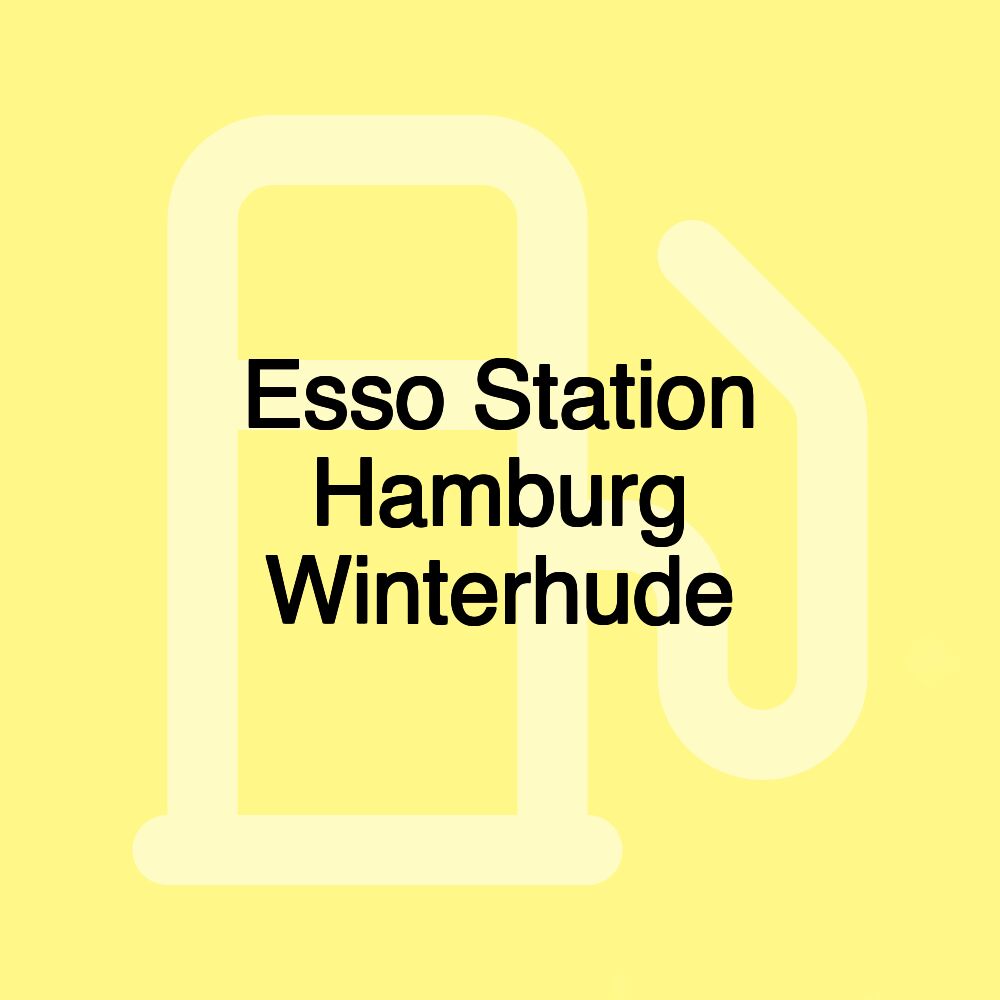 Esso Station Hamburg Winterhude