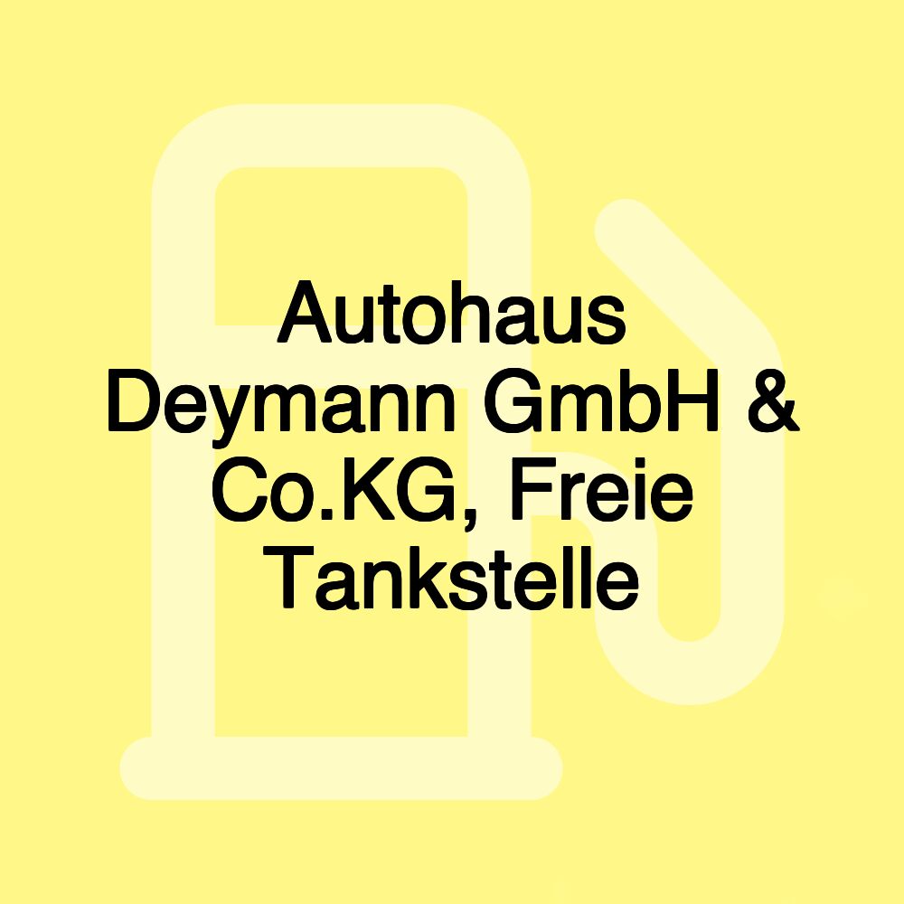 Autohaus Deymann GmbH & Co.KG, Freie Tankstelle