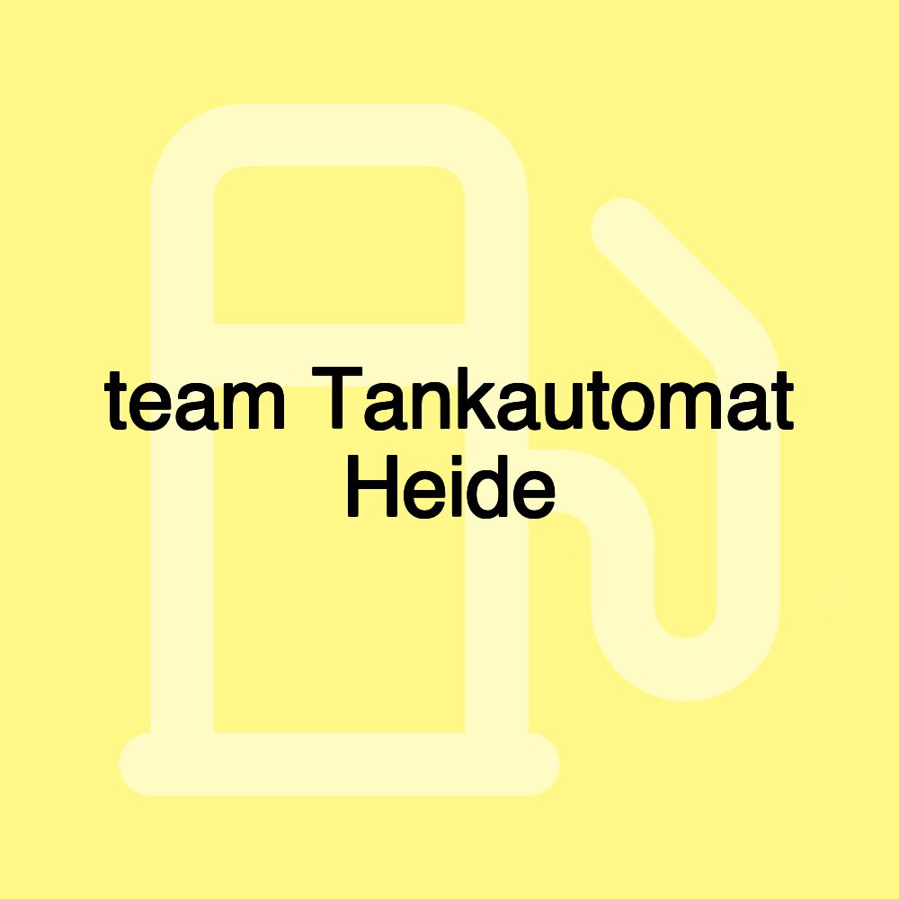 team Tankautomat Heide