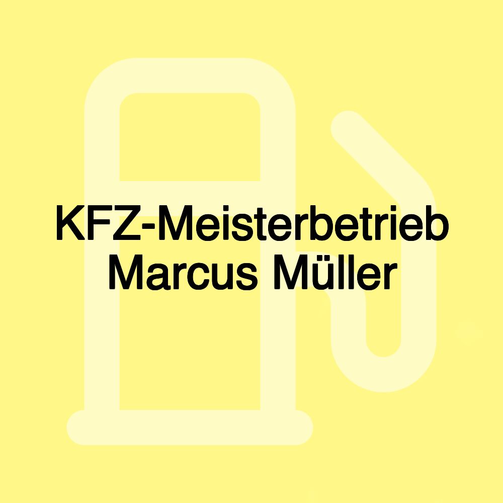 KFZ-Meisterbetrieb Marcus Müller