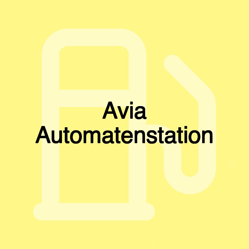 Avia Automatenstation