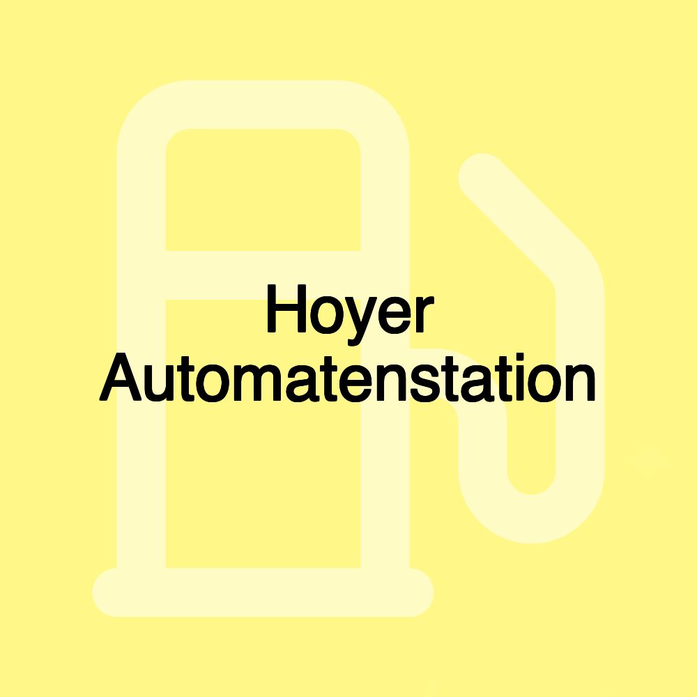 Hoyer Automatenstation