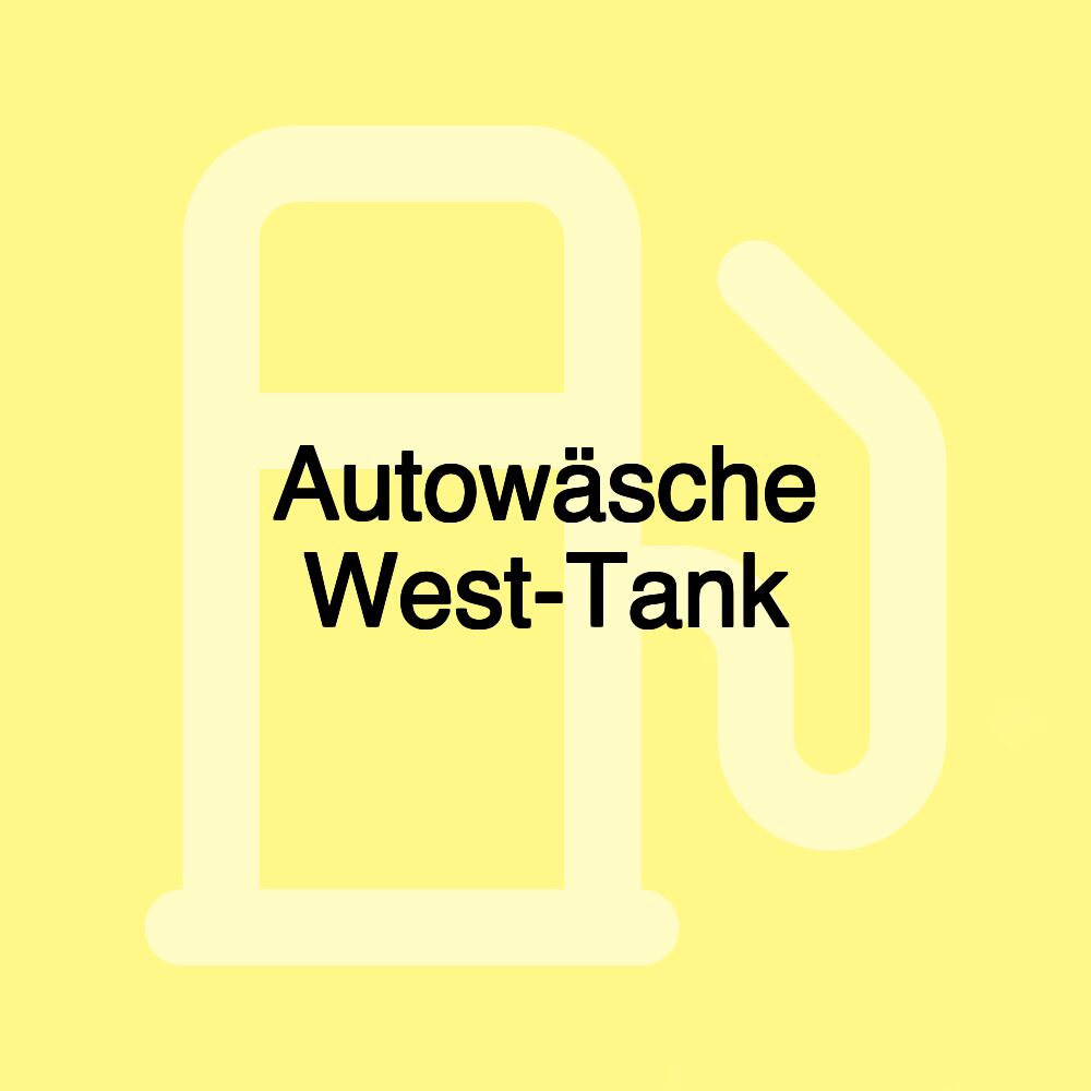 Autowäsche West-Tank