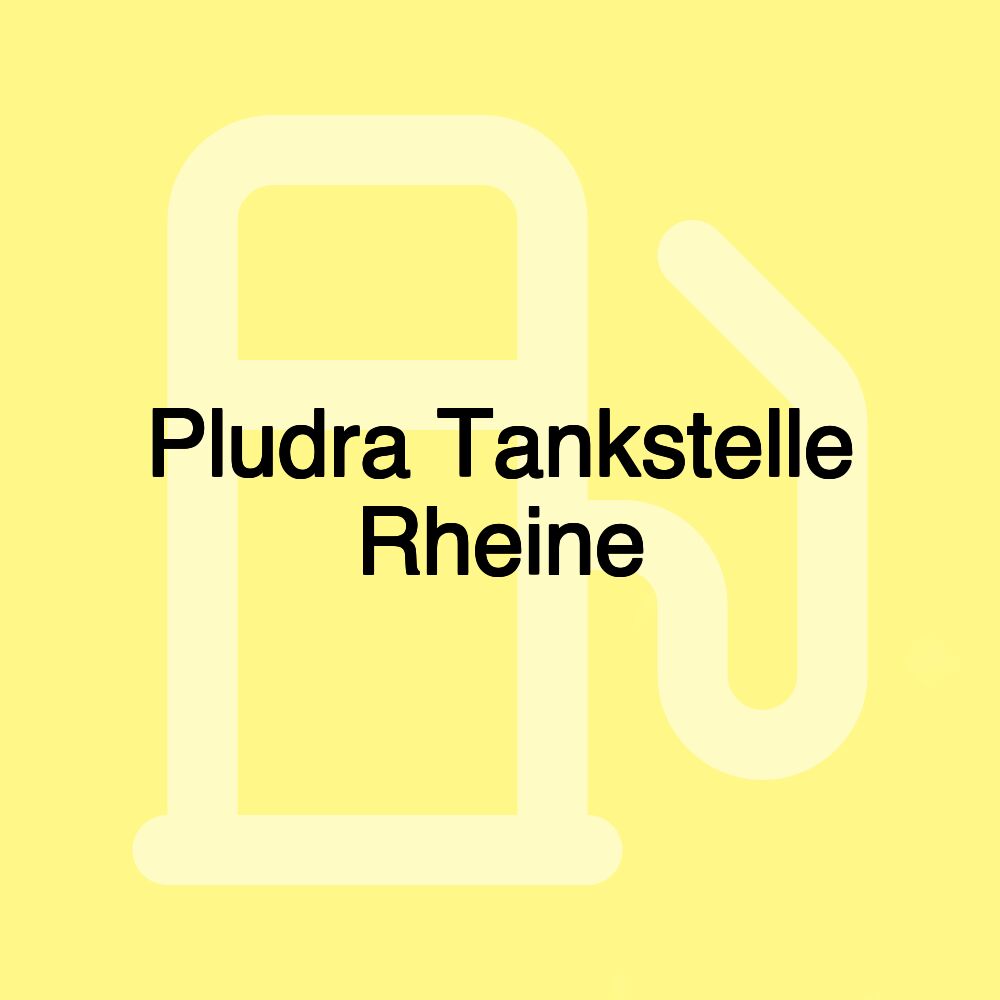 Pludra Tankstelle Rheine