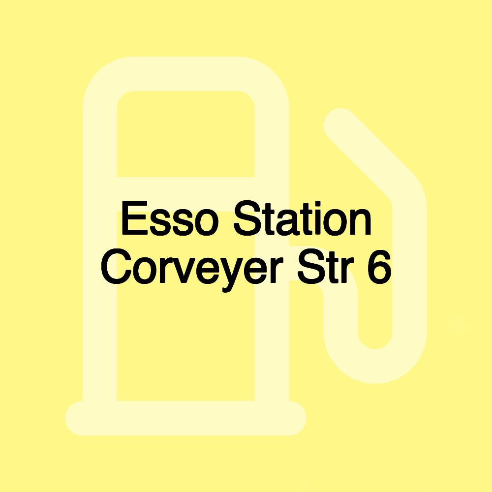 Esso Station Corveyer Str 6