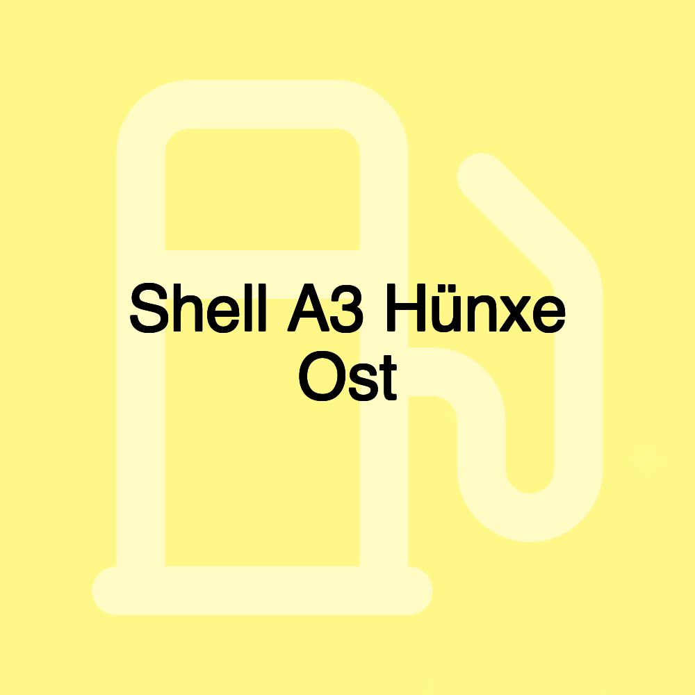 Shell A3 Hünxe Ost