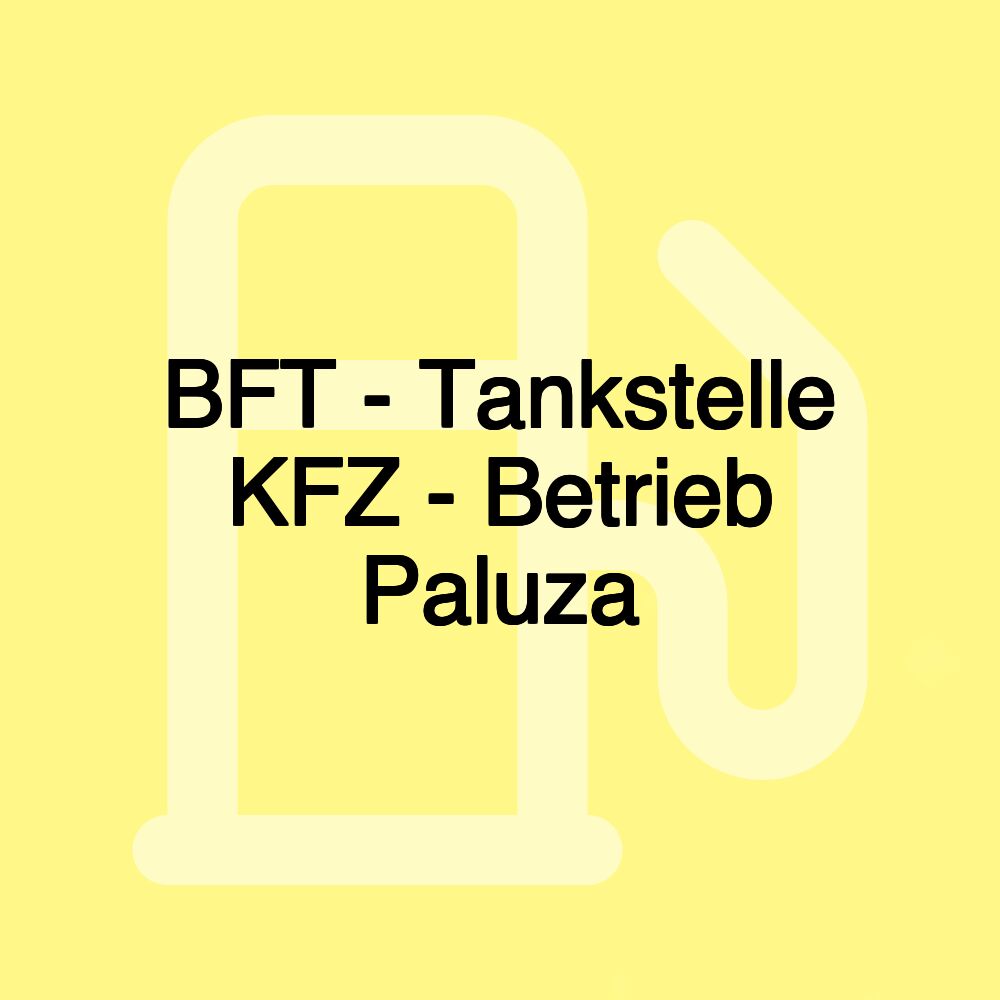 BFT - Tankstelle KFZ - Betrieb Paluza