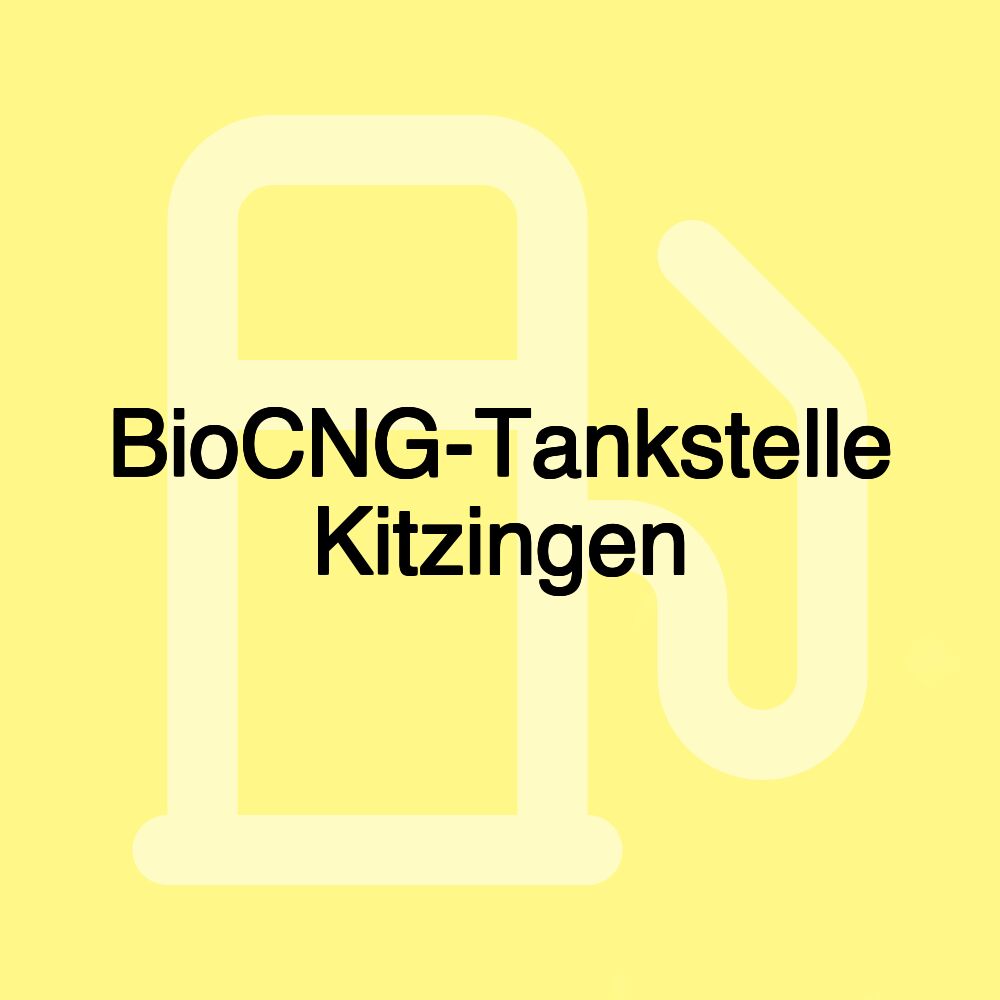 BioCNG-Tankstelle Kitzingen