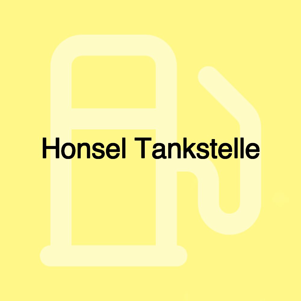 Honsel Tankstelle