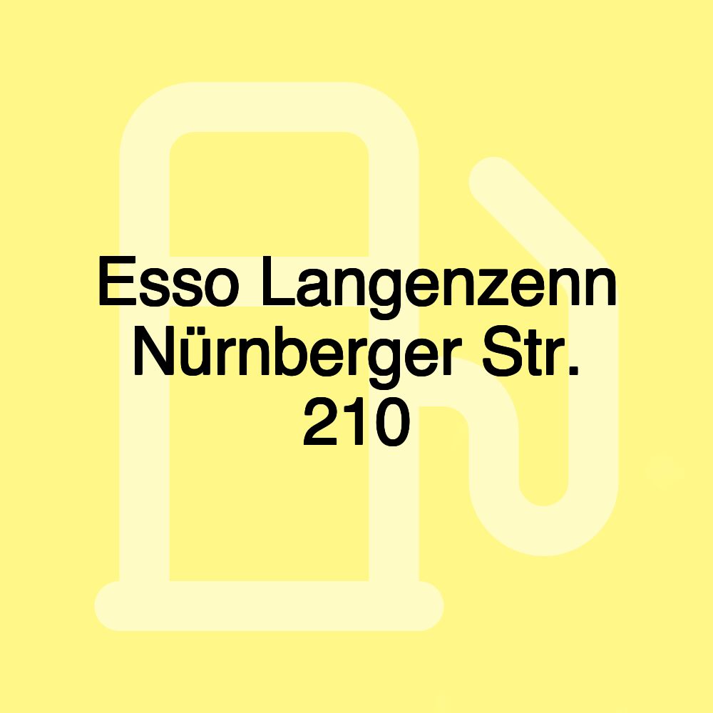 Esso Langenzenn Nürnberger Str. 210