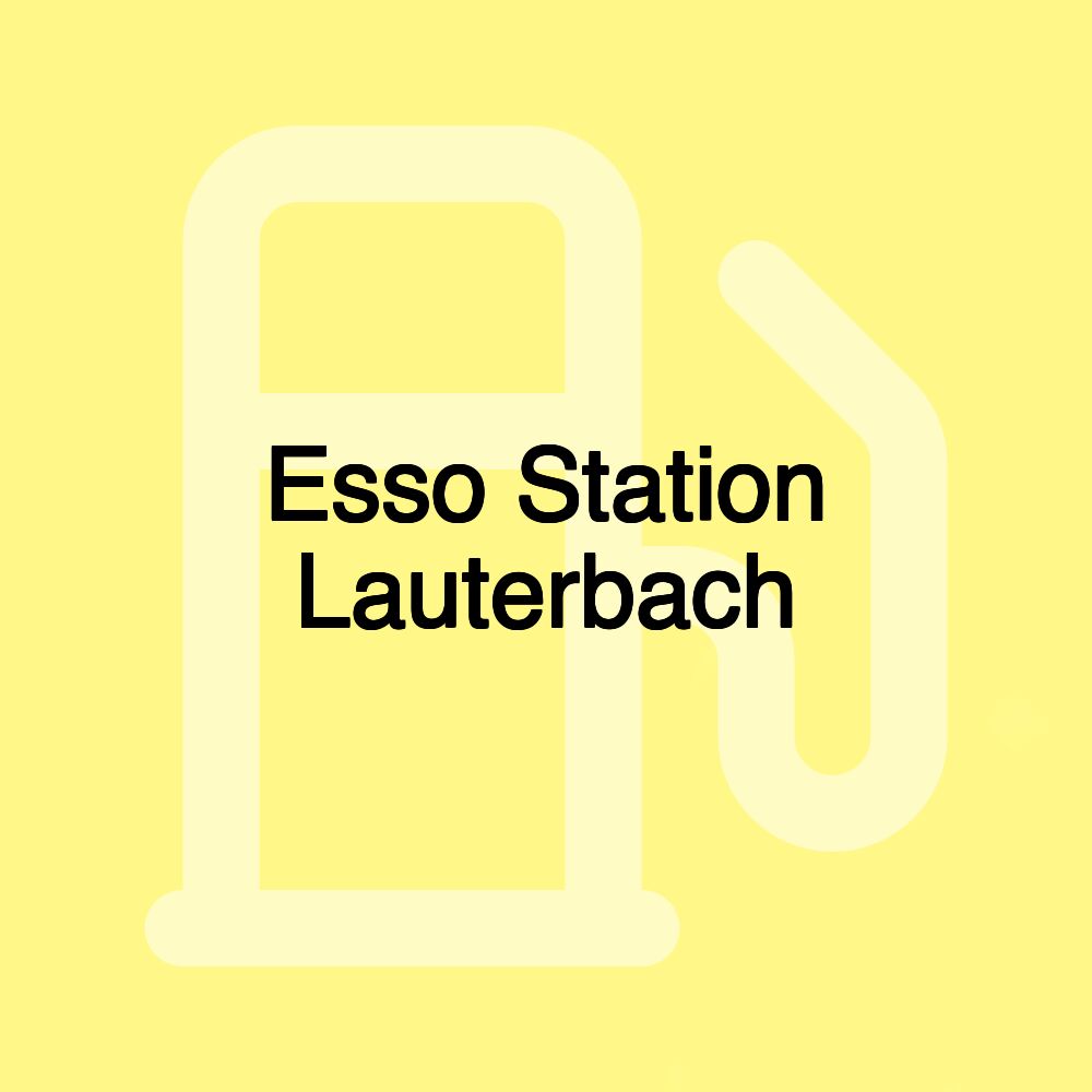 Esso Station Lauterbach