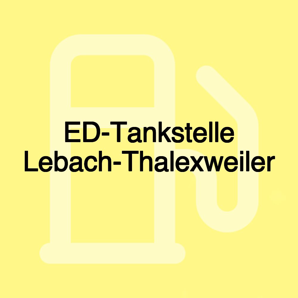 ED-Tankstelle Lebach-Thalexweiler