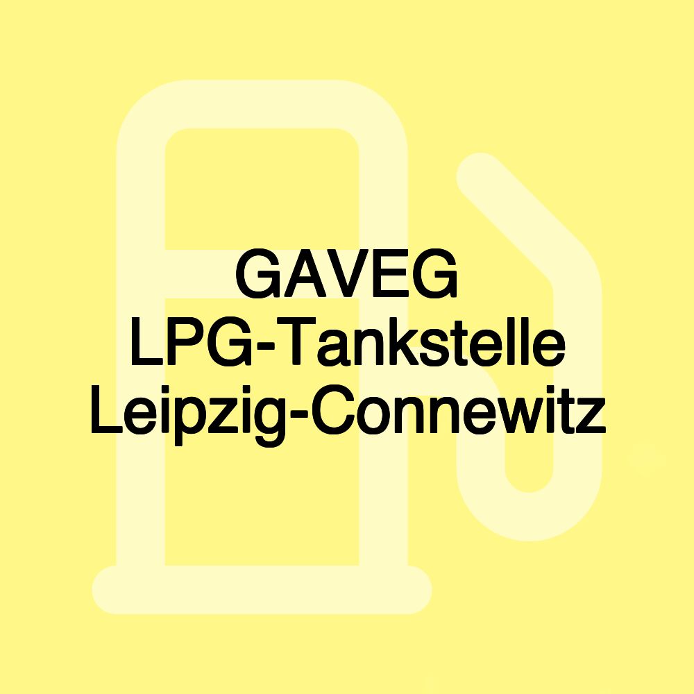 GAVEG LPG-Tankstelle Leipzig-Connewitz