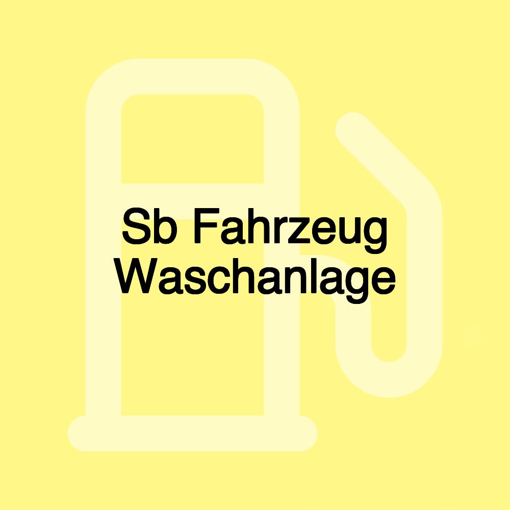 Sb Fahrzeug Waschanlage