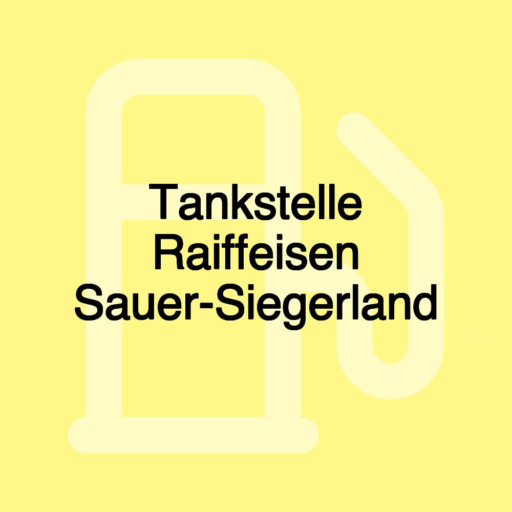 Tankstelle Raiffeisen Sauer-Siegerland