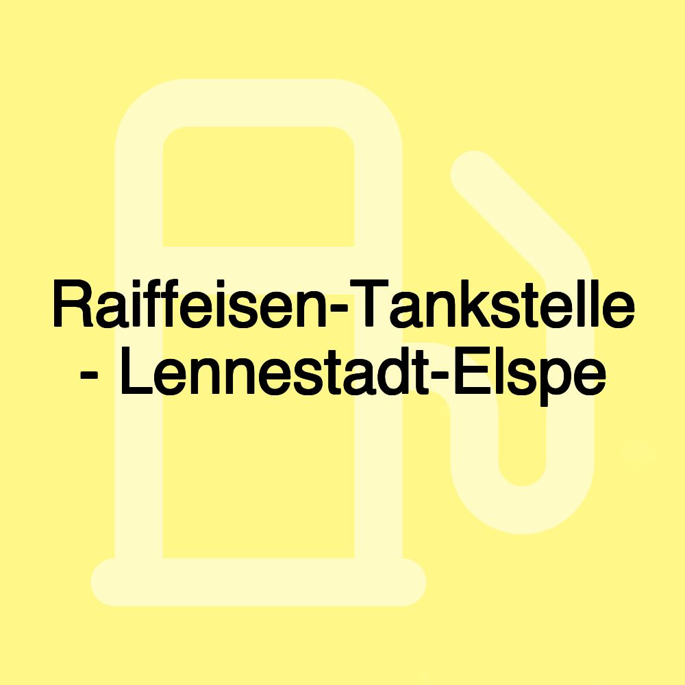 Raiffeisen-Tankstelle - Lennestadt-Elspe