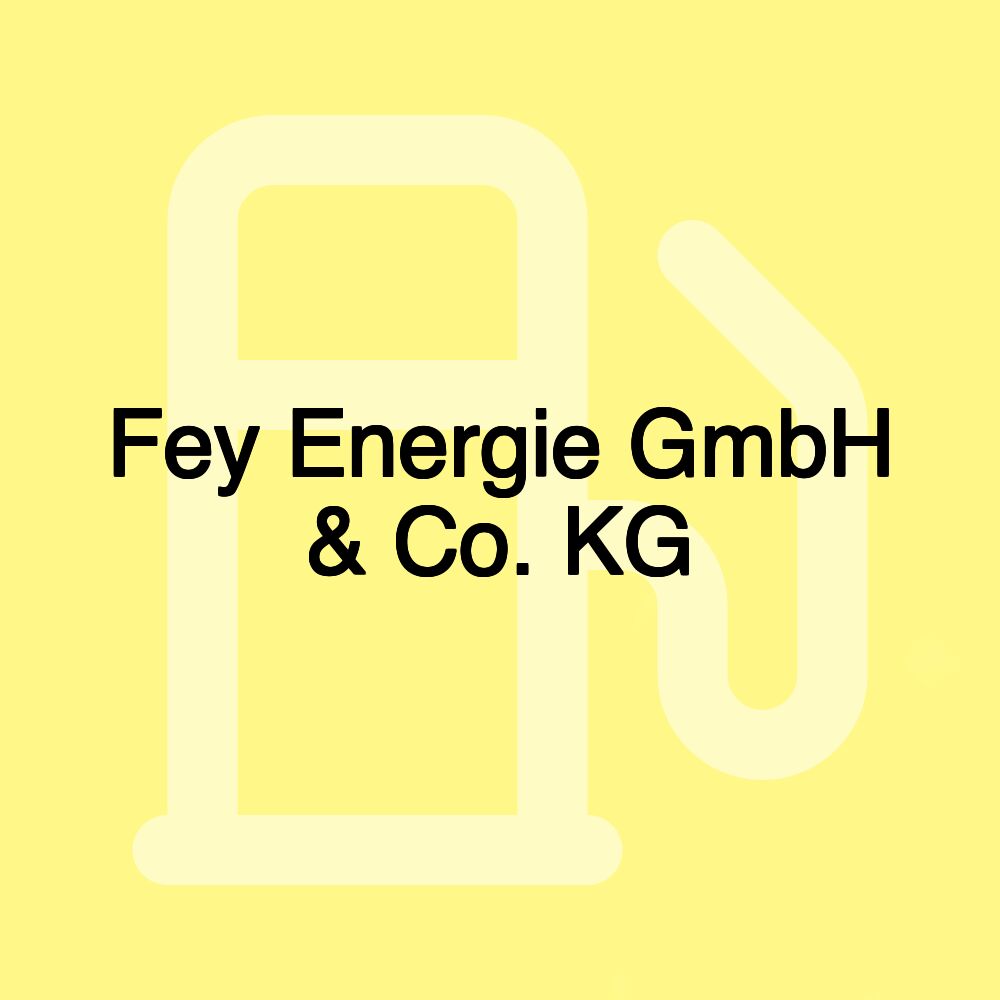 Fey Energie GmbH & Co. KG