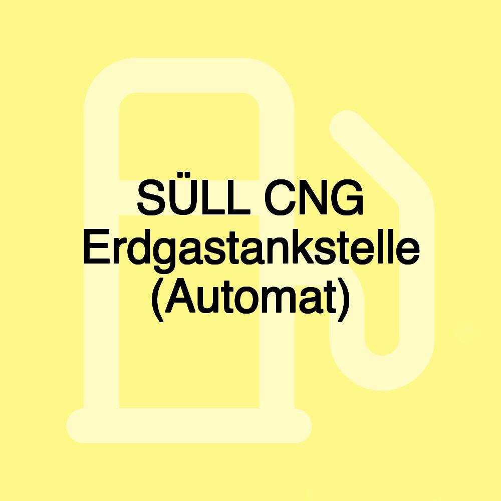 SÜLL CNG Erdgastankstelle (Automat)