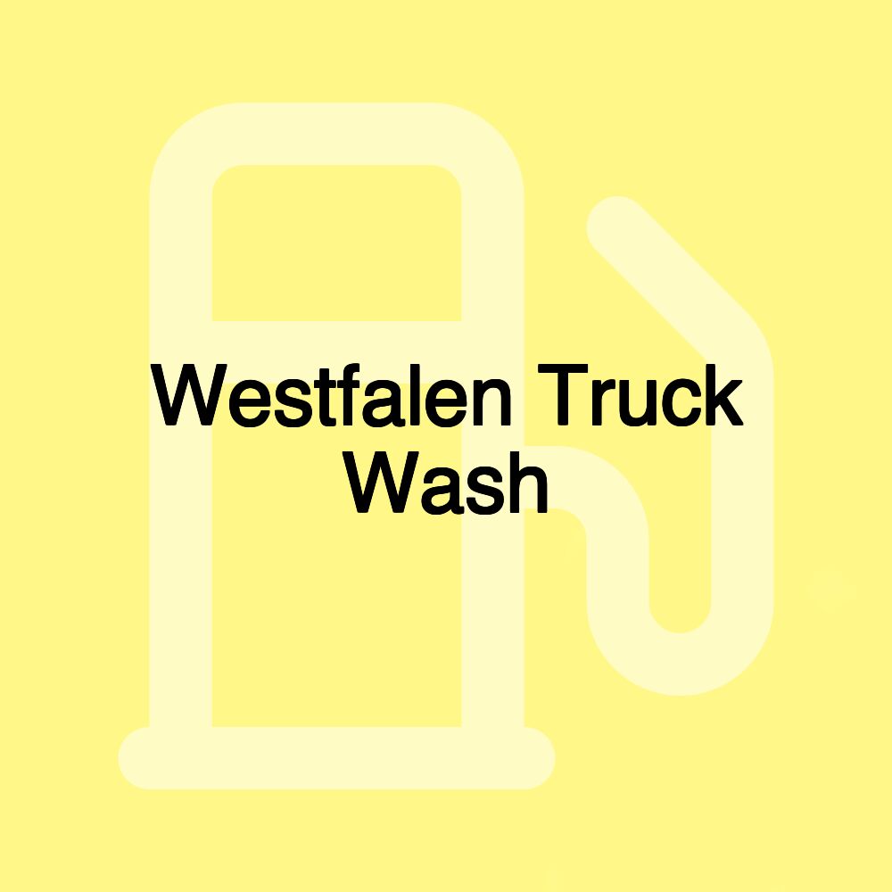 Westfalen Truck Wash