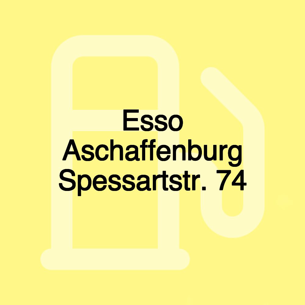 Esso Aschaffenburg Spessartstr. 74