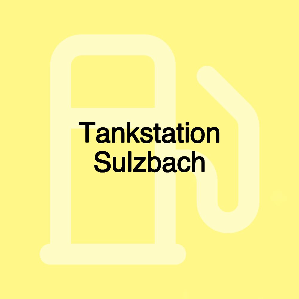 Tankstation Sulzbach