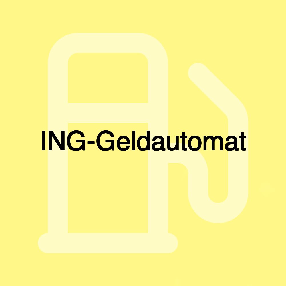 ING-Geldautomat