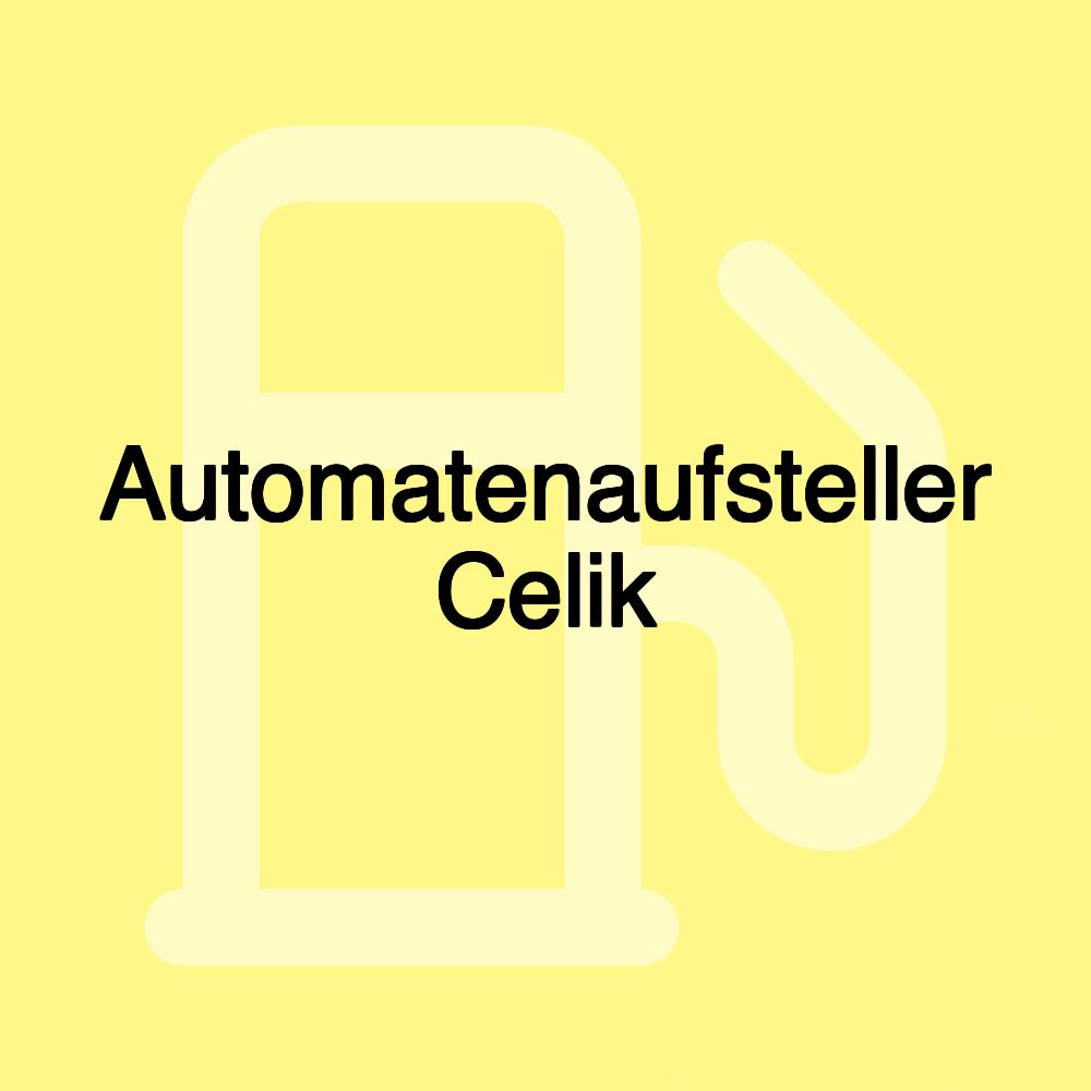 Automatenaufsteller Celik