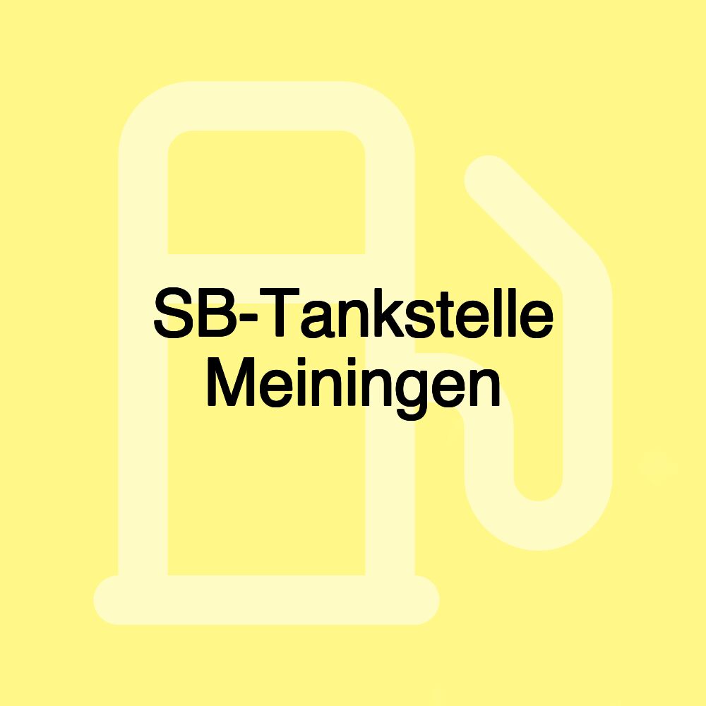 SB-Tankstelle Meiningen