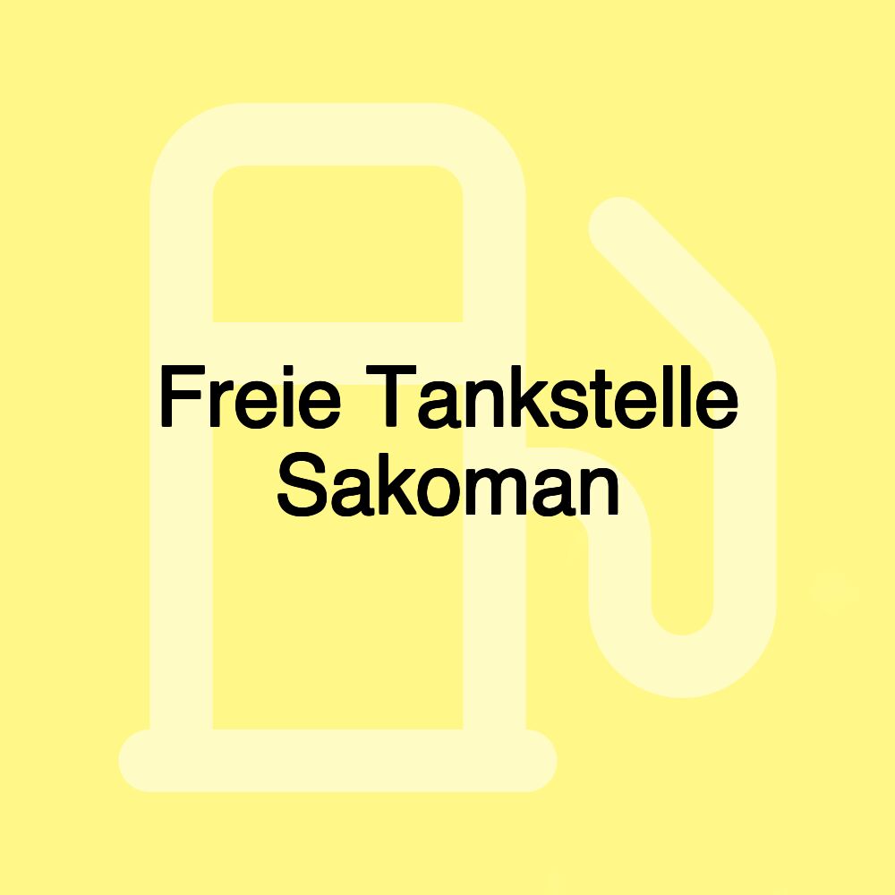 Freie Tankstelle Sakoman