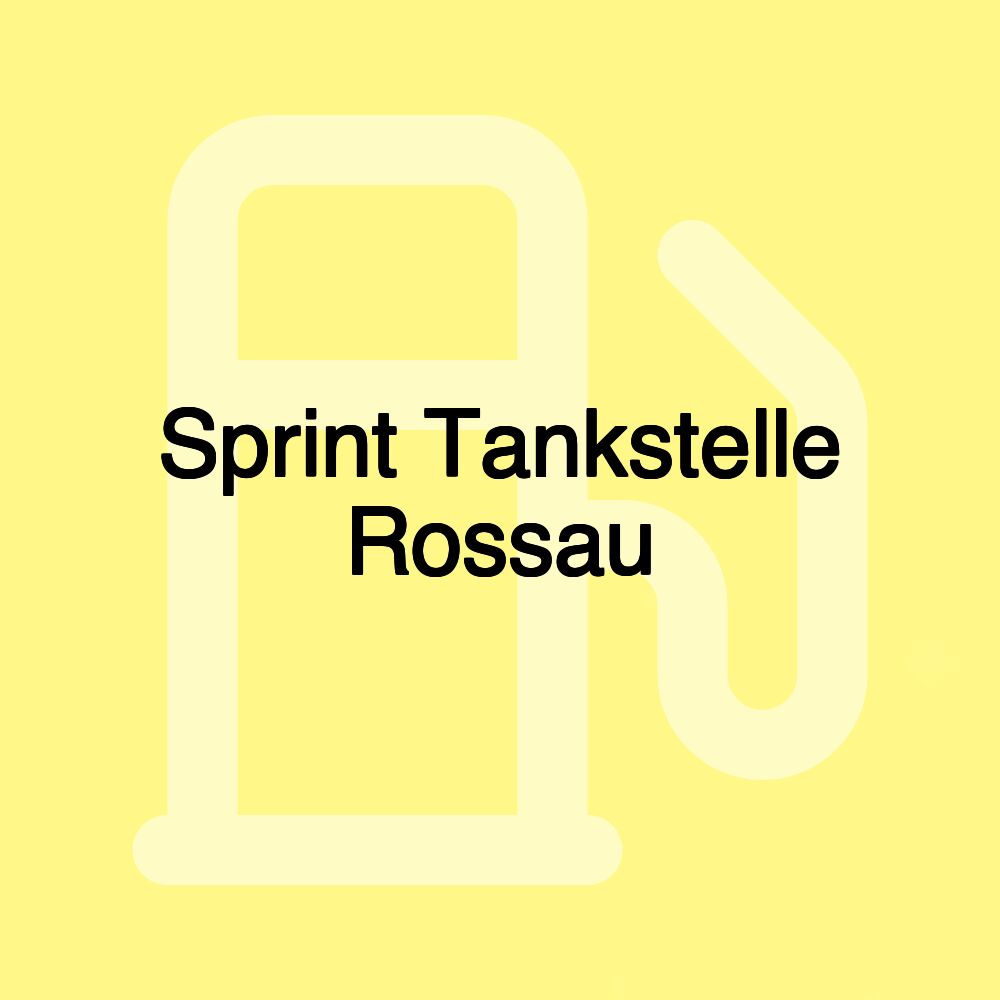 Sprint Tankstelle Rossau