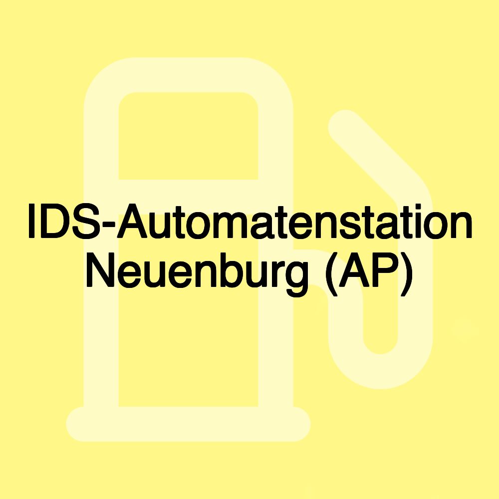 IDS-Automatenstation Neuenburg (AP)