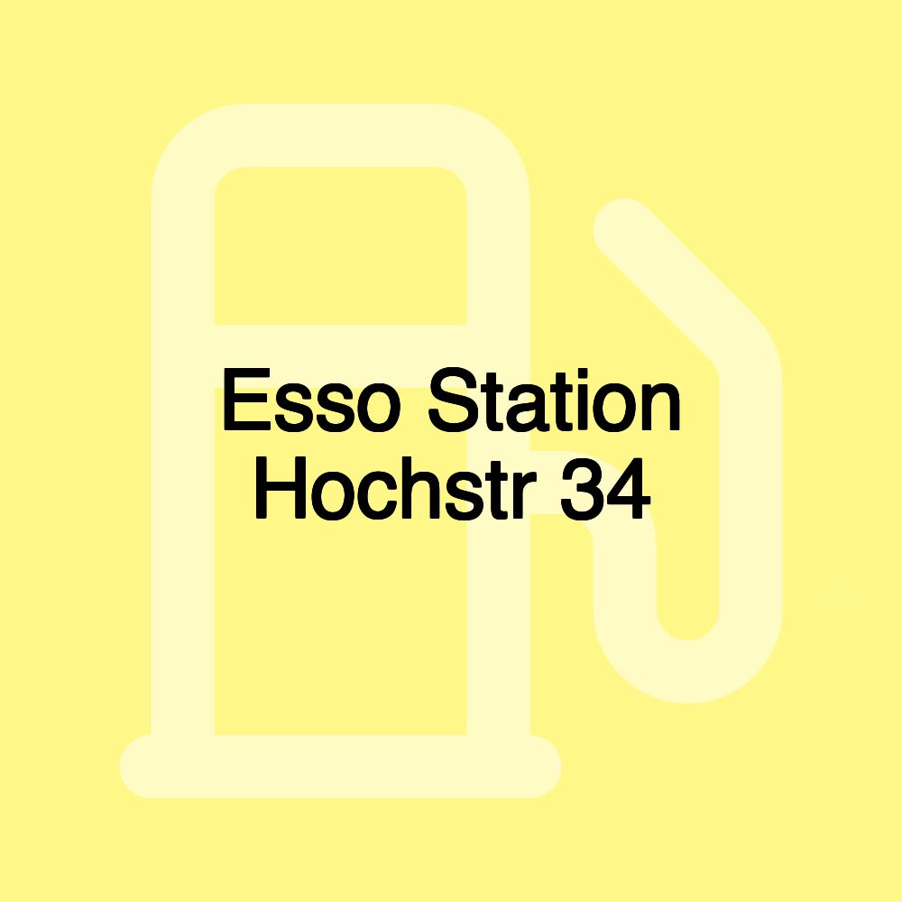 Esso Station Hochstr 34