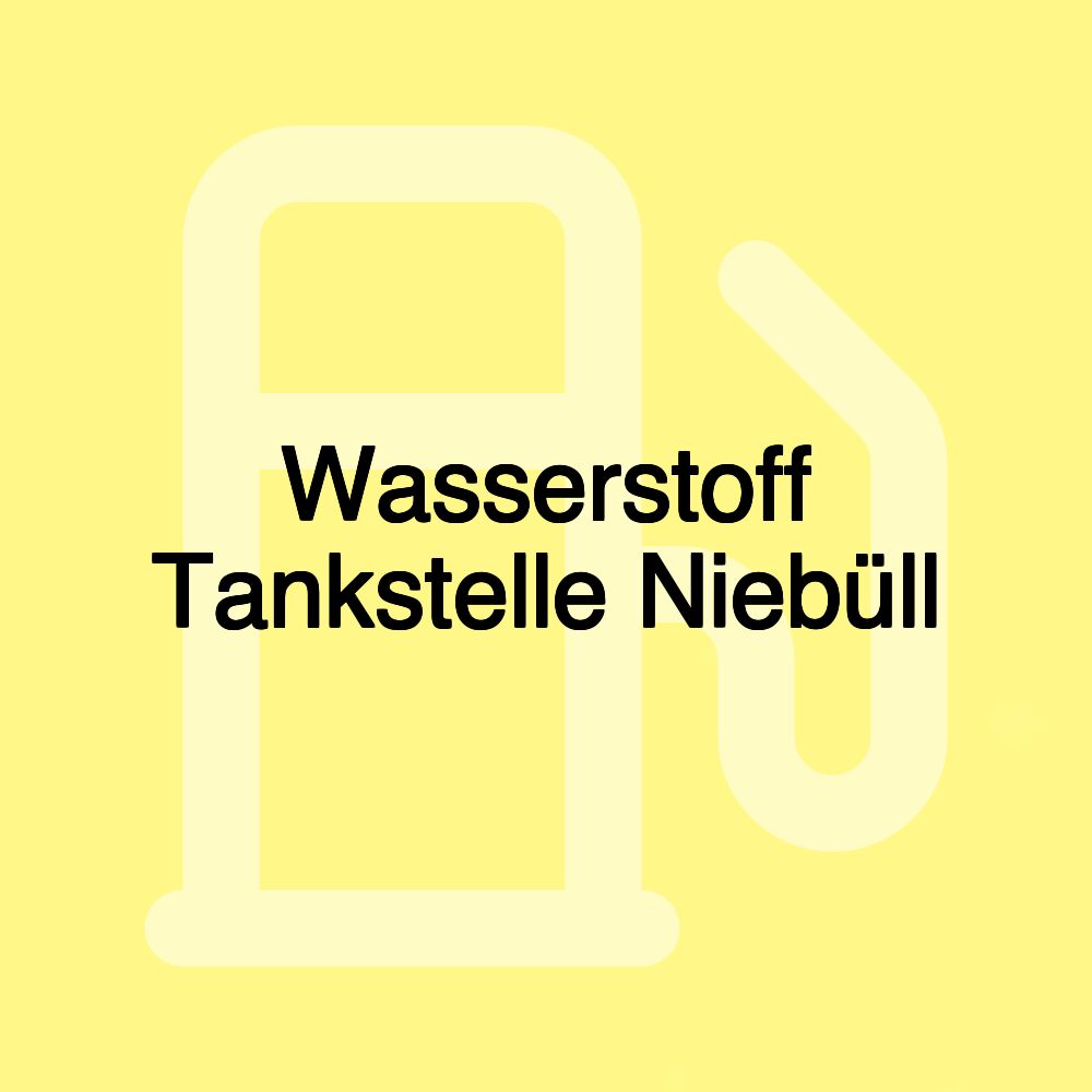 Wasserstoff Tankstelle Niebüll